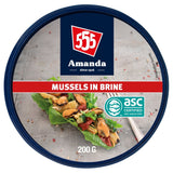 555 Amanda Mussels in Brine 200g - BUB BRANDS