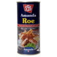 Amanda 555: Tinned Cod Roe | The Original Cod Roe | High in Protein Omega 3 Vitamin D & B12 | MSC Certified, Sustainable, and Delicious | Perfect for Home or Fish & Chip Shops (3 x 200g)