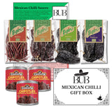BUB Mexican Dried Chillies & Spice Gift Set – Tajín Pasilla, Guajillo, Arbol, Ancho Chillies, Chamoy & Classico Tajin Seasoning – Perfect for Mexican Cooking, Drinks & Desserts – With Recipe Guide (6)