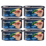 Amanda 555 Tinned Cod Roe 6 x 200g multipack. Ringpull Tins