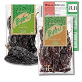 BUB Mexican Dried Chillies 2 Pack: Tajin Ancho & Guajillo + Recipe Guide