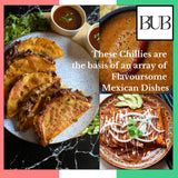 BUB Mexican Dried Chillies Gift Set - Includes Recipe + Tajin & La Costena Chillies
