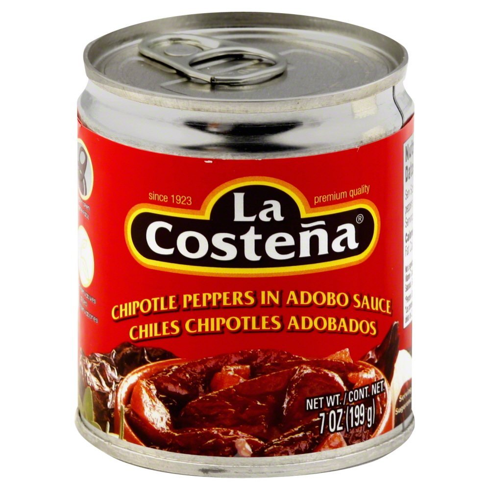 La Costeña Chipotle Peppers in Adobo Sauce 199g | Mexican Tinned Chillies