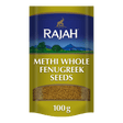 Rajah Whole Fenugreek Seeds (Methi) 100g — Authentic Whole Spice for Indian Cooking - BUB BRANDS