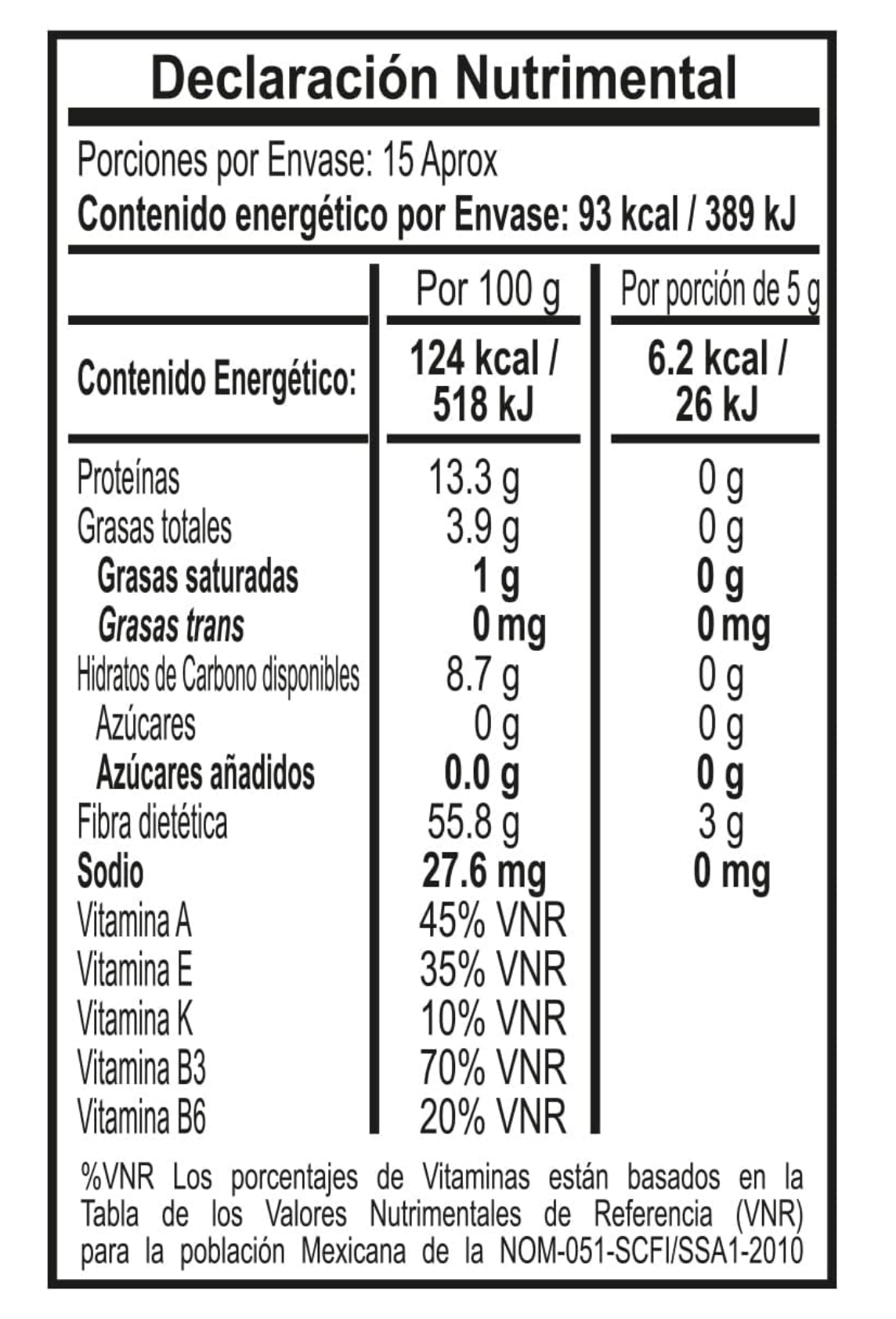 Tajin Dried Arbol Chillies 75g
