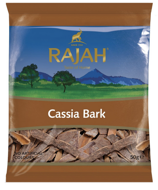 Rajah Spices Cassia Bark (Cinnamon Sticks) 50g