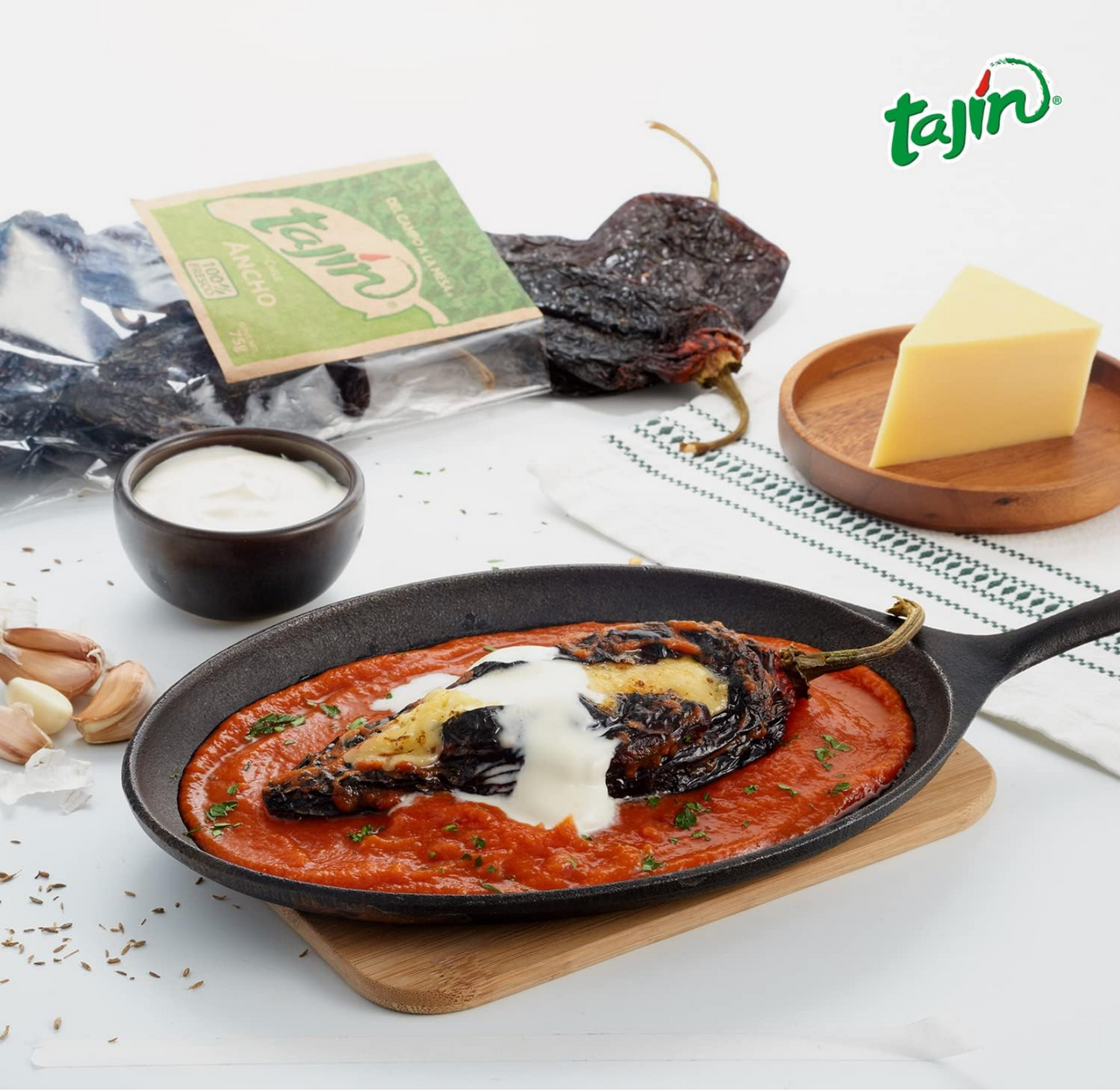 Tajin Dried Ancho Chillies 75g