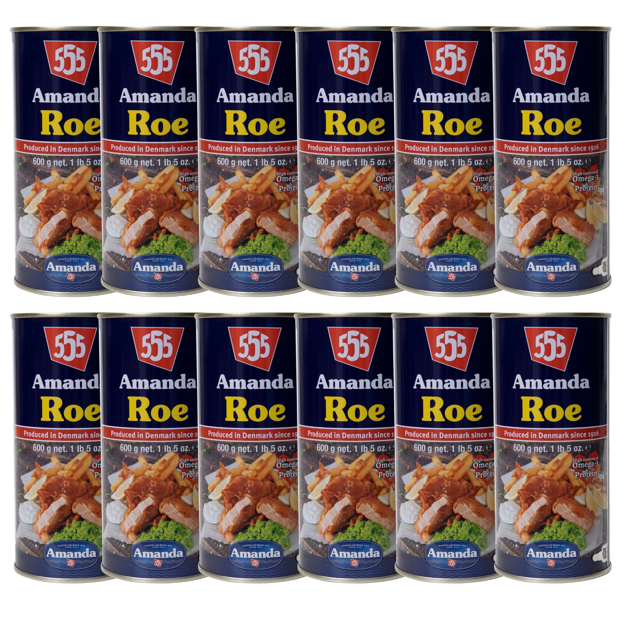 Amanda 555 | Cod Roe Bulk 12 x 600g | Fish & Chip Shops – BUB BRANDS