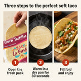 La Fonda Corn Tortillas 15cm | 24 Pack - BUB BRANDS